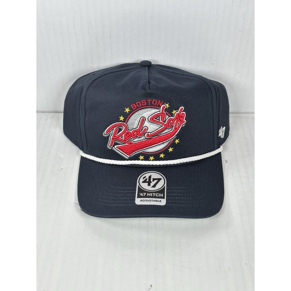 47 Brand Navy Boston Red Sox Wax Pack Collection Premier Hitch Adjustable Hat